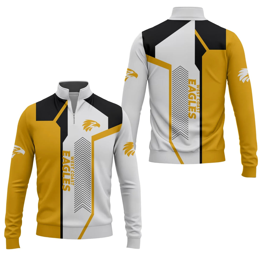 West Coast Eagles Quarter-zip Pullover SC065