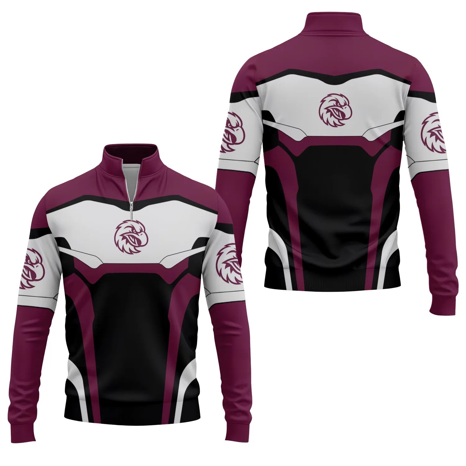 Manly Warringah Sea Eagles Quarter-zip Pullover SC030