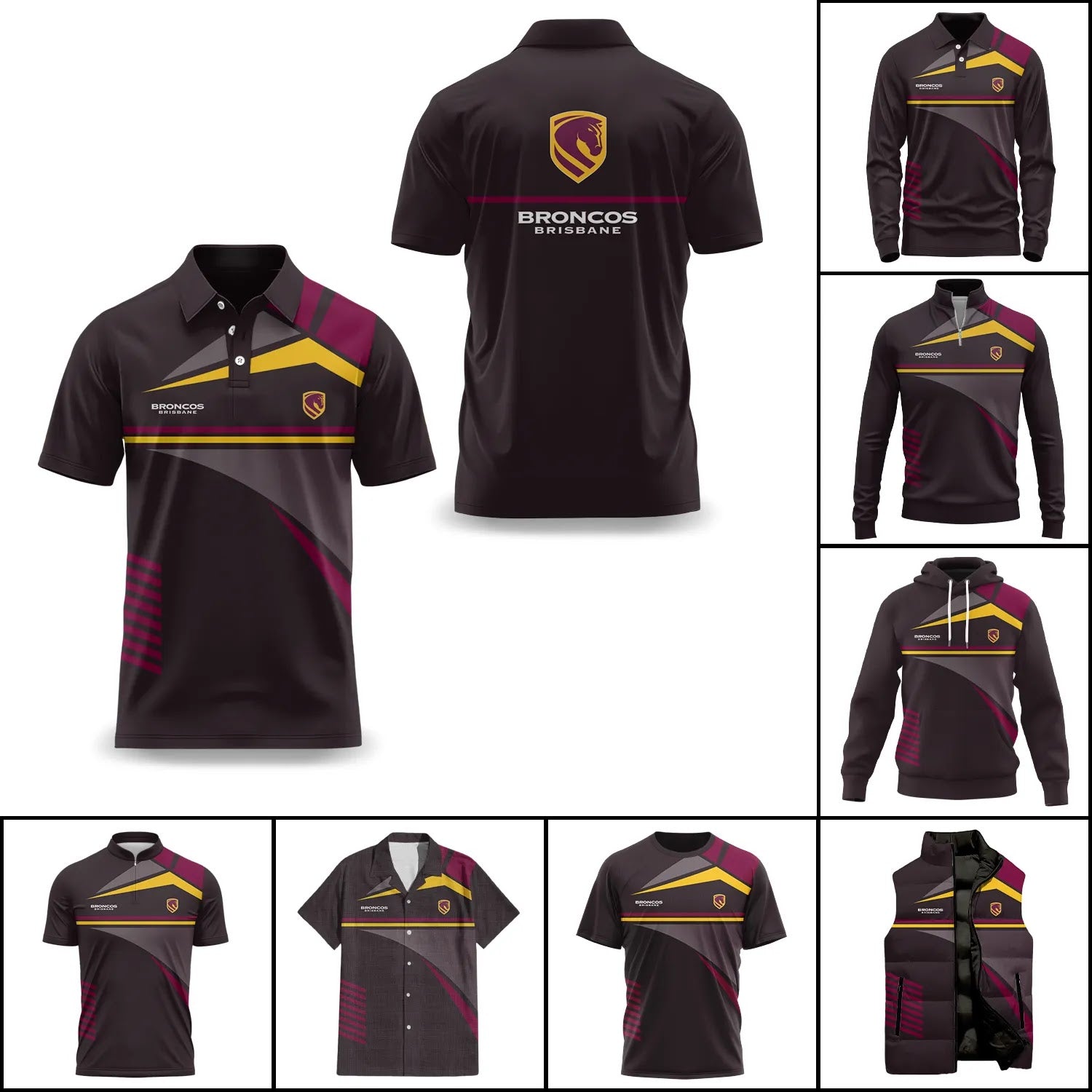 Brisbane Broncos Apparels SC067