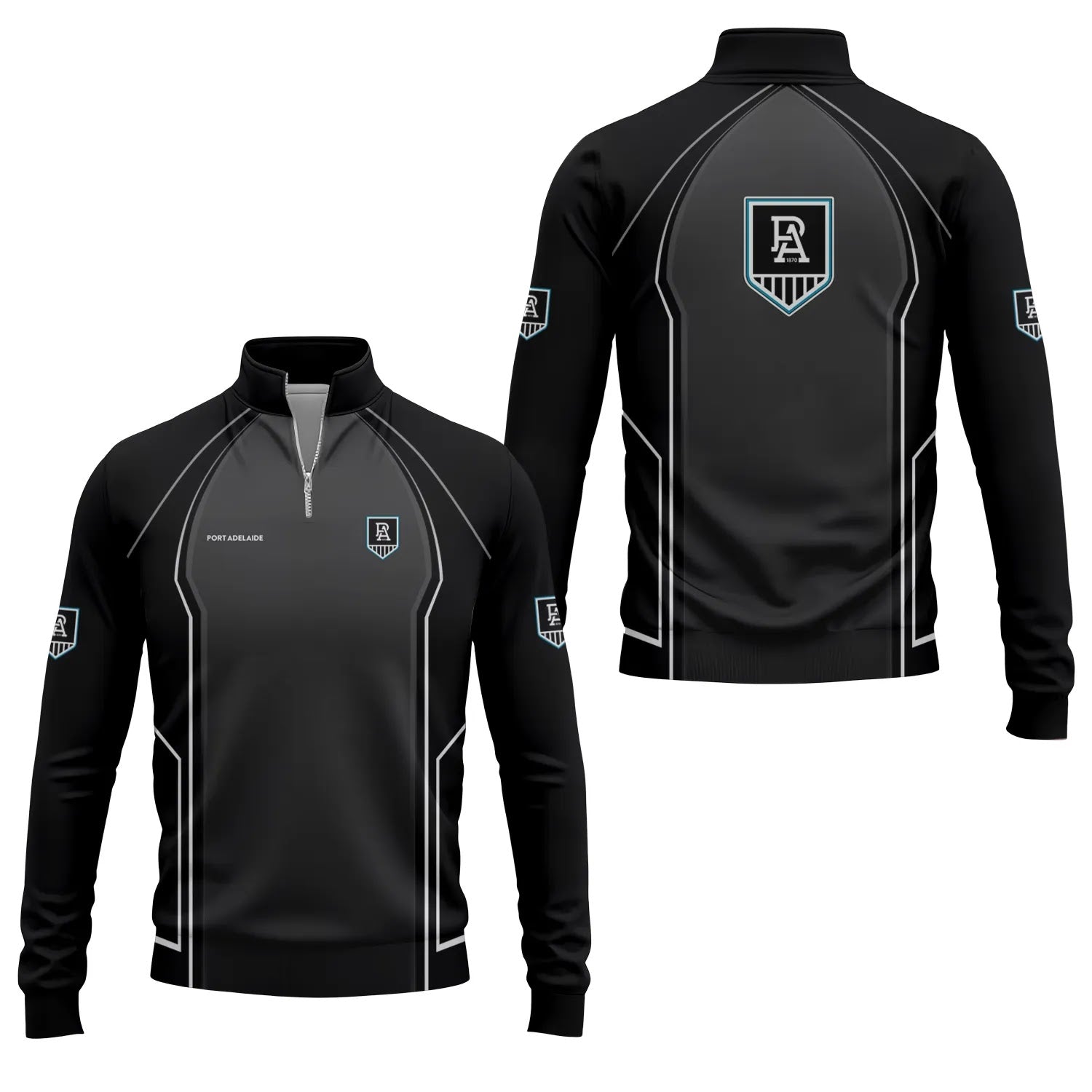 Port Adelaide Power Quarter-zip Pullover SC061