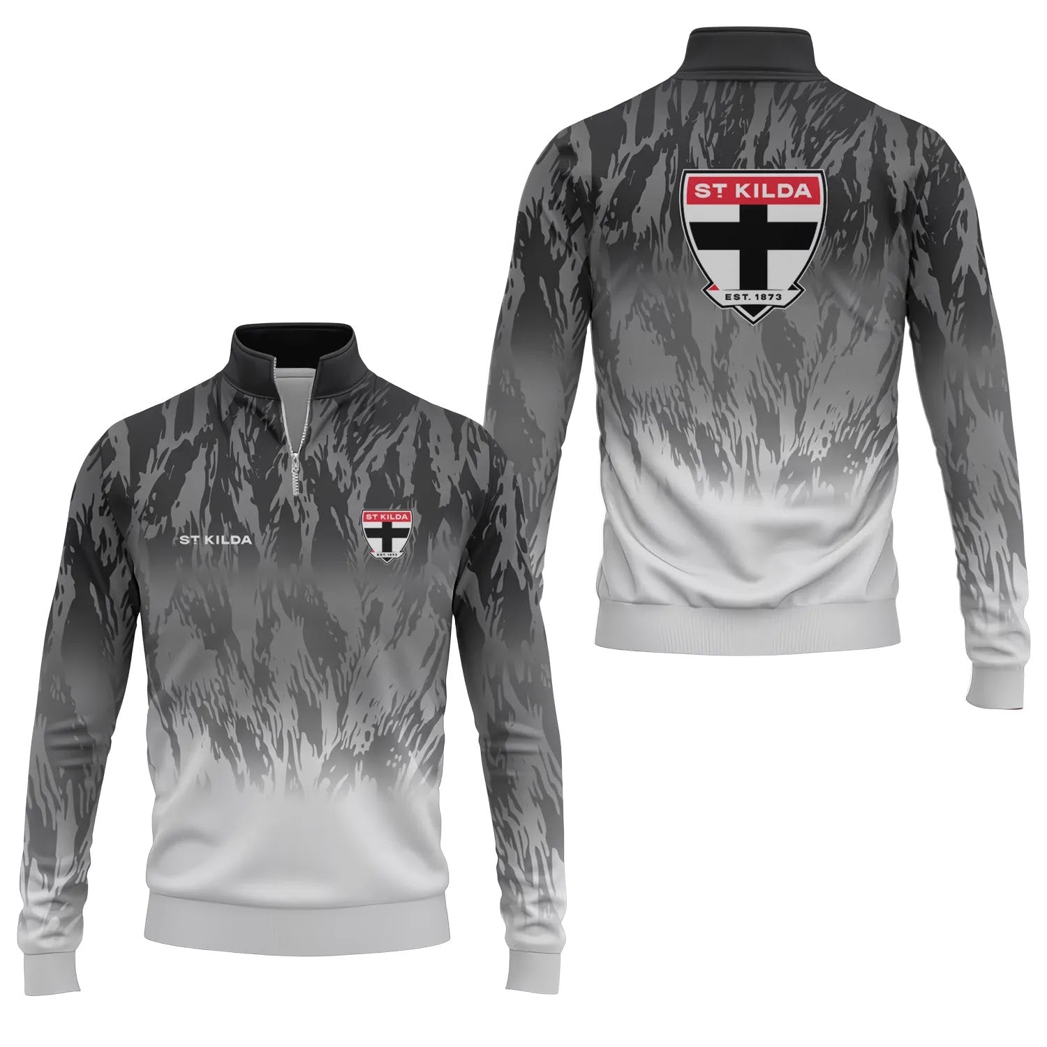 St Kilda Saints Quarter-zip Pullover SC069