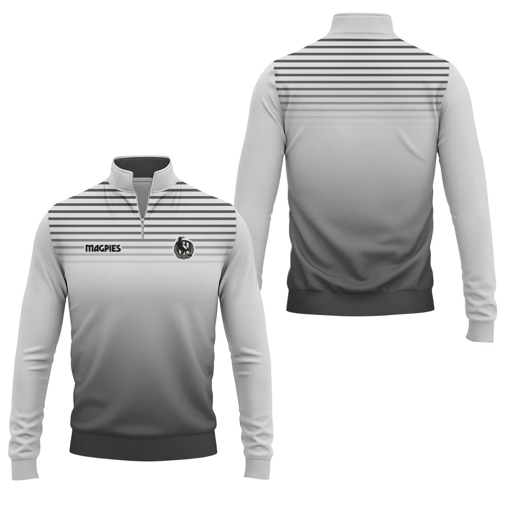 Collingwood Magpies Quarter-zip Pullover SC107
