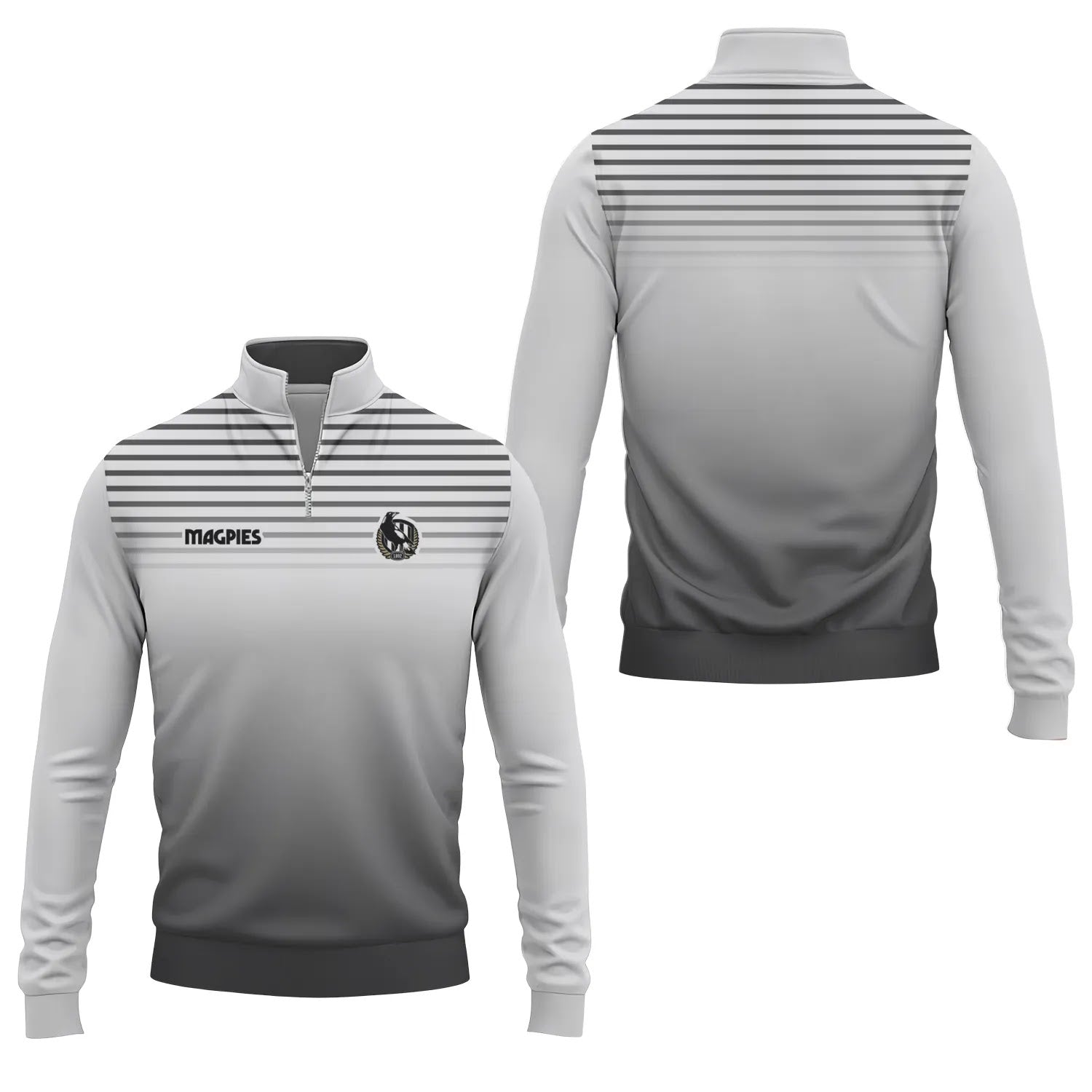 Collingwood Magpies Quarter-zip Pullover SC107