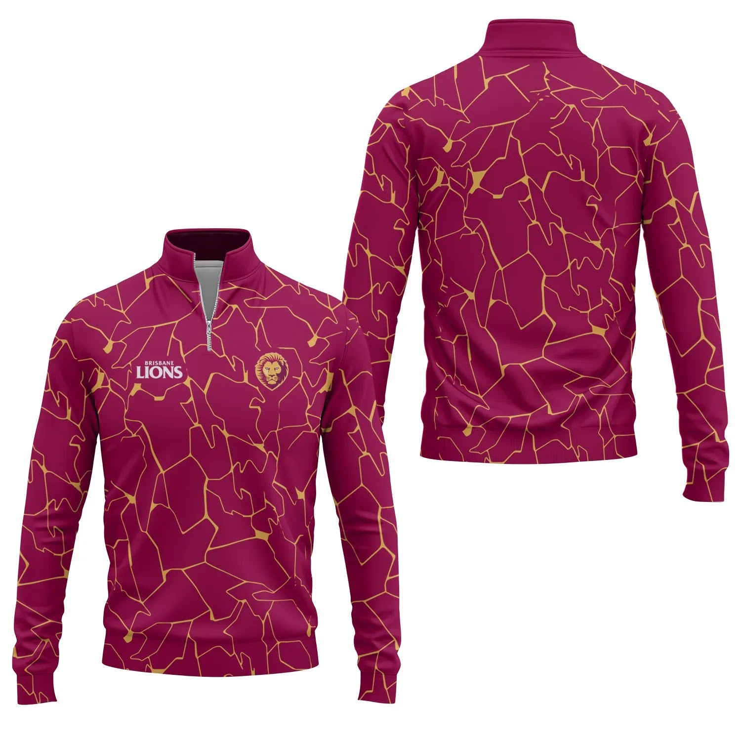 Brisbane Lions Quarter-zip Pullover SC103