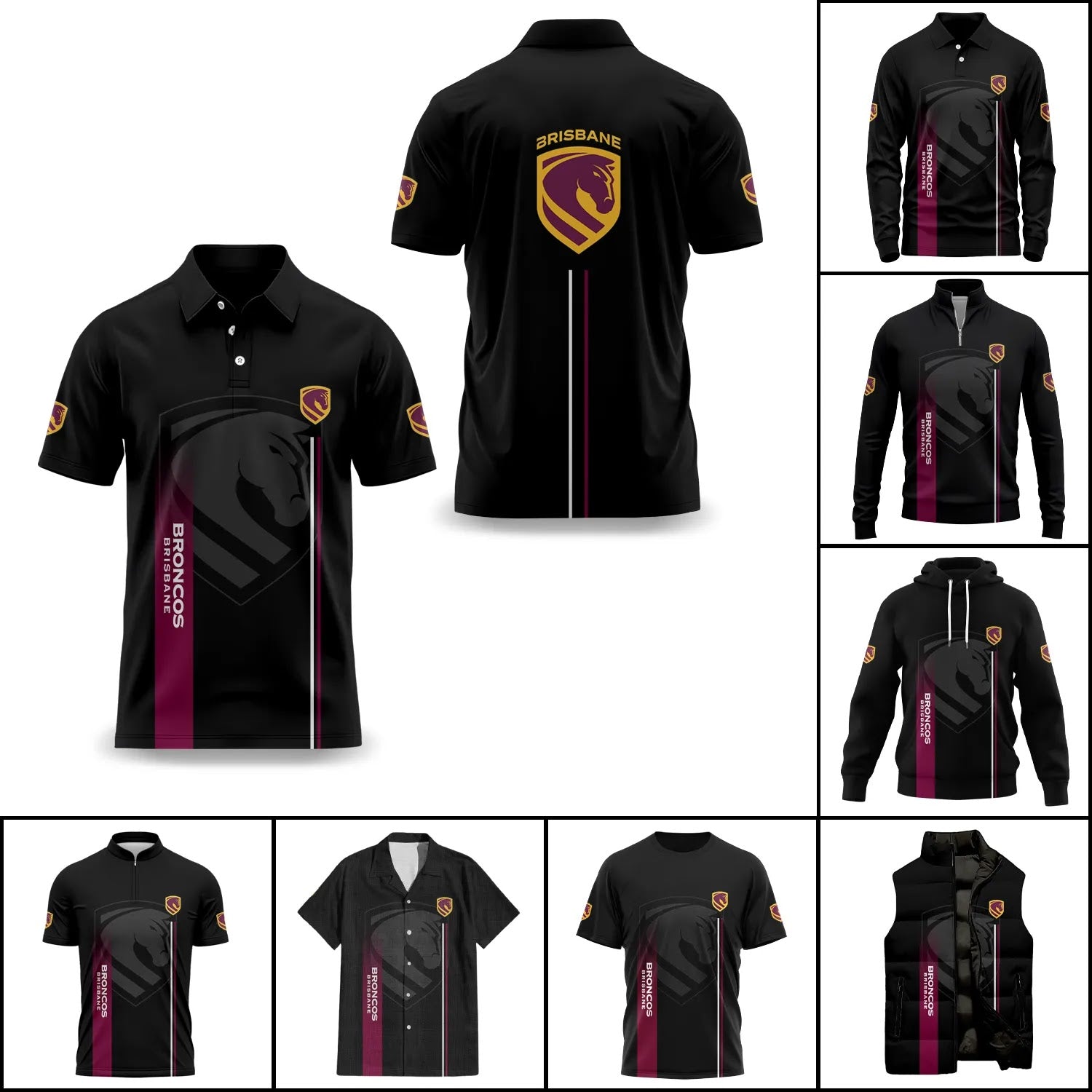 Brisbane Broncos Apparels SC077