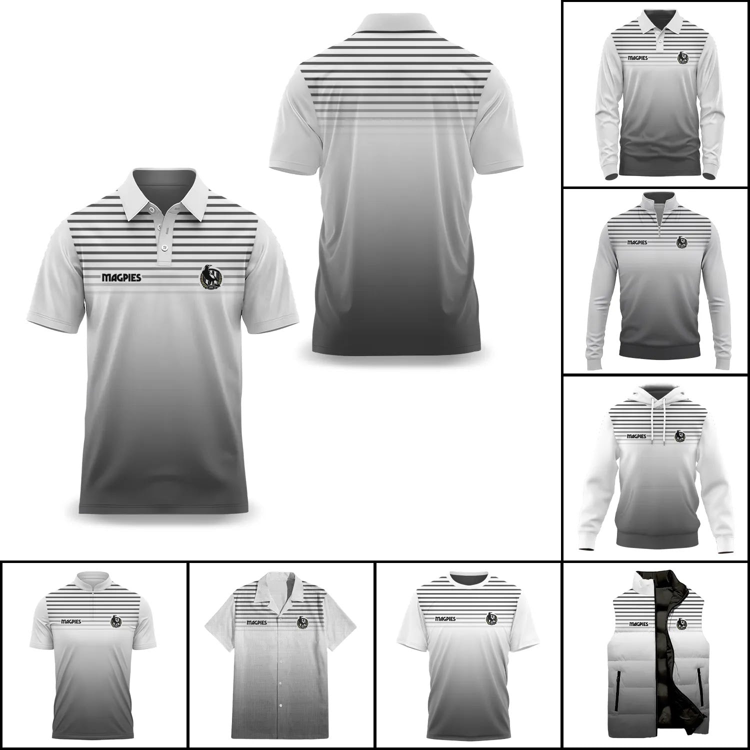 Collingwood Magpies Apparels SC107
