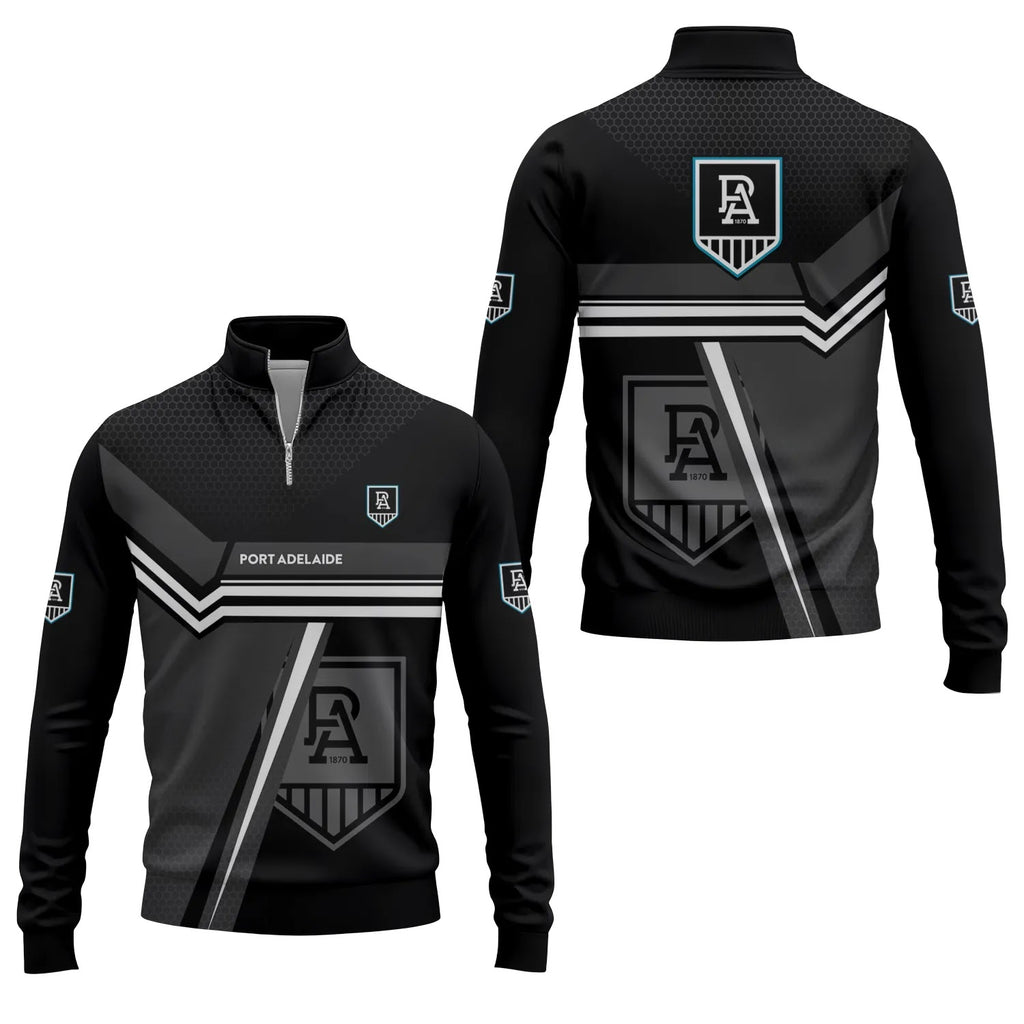 Port Adelaide Power Quarter-zip Pullover SC071