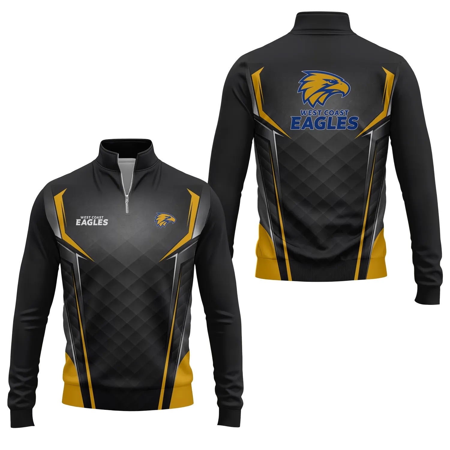 West Coast Eagles Quarter-zip Pullover SC074