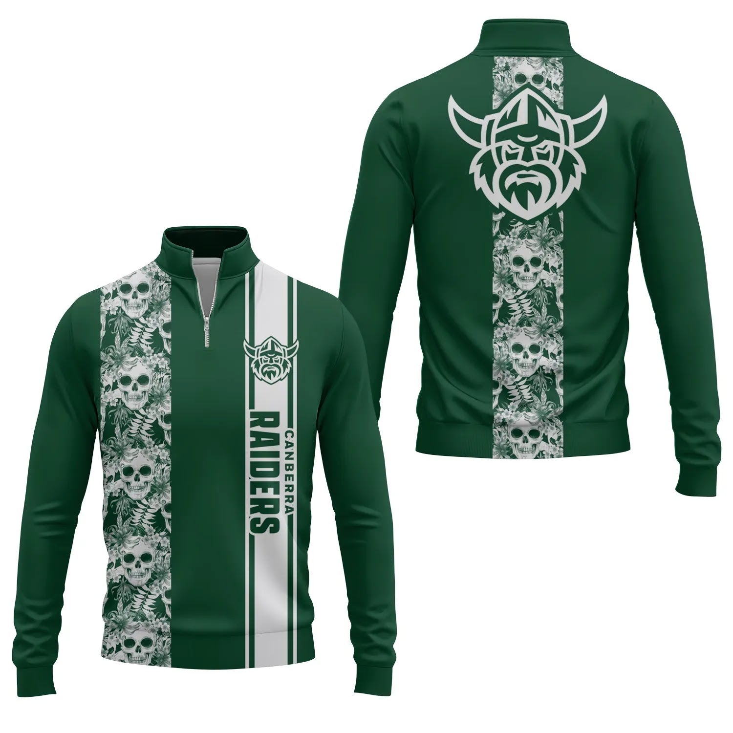 Canberra Raiders Quarter-zip Pullover SHW042