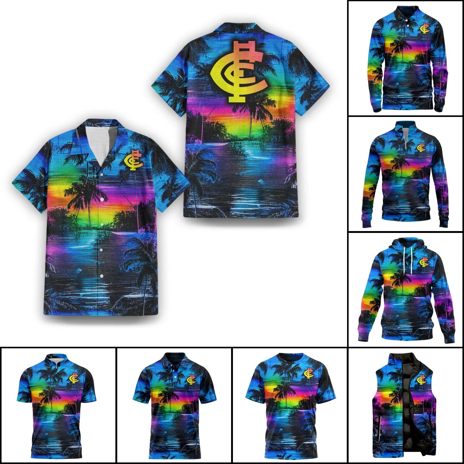Carlton Blues Apparels SHW055