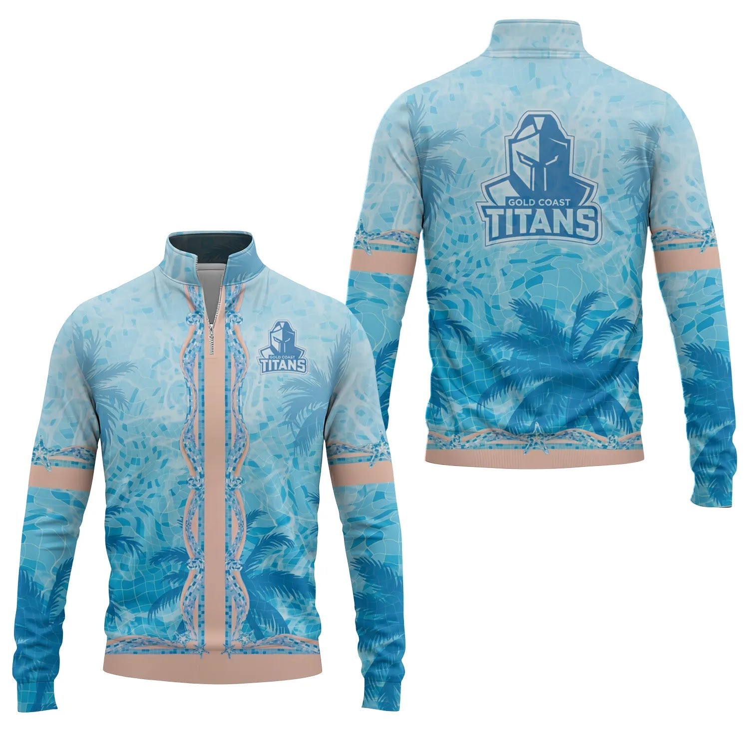 Gold Coast Titans Quarter-zip Pullover SHW026