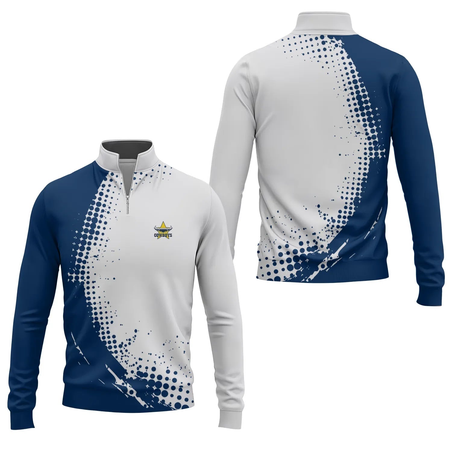 North Queensland Cowboys Quarter-zip Pullover SC095