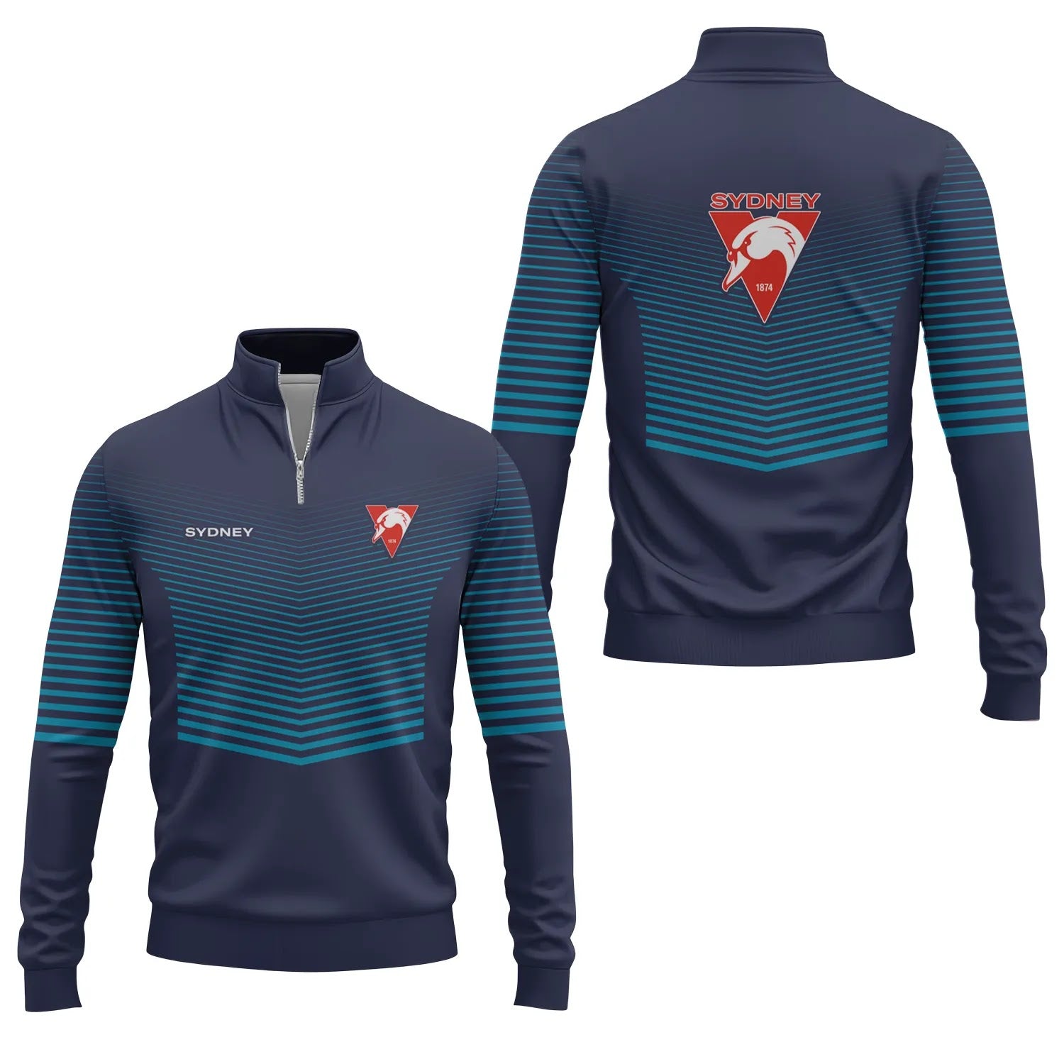 Sydney Swans Quarter-zip Pullover SC099