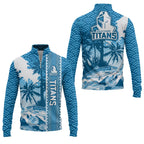 Gold Coast Titans Quarter-zip Pullover SHW038
