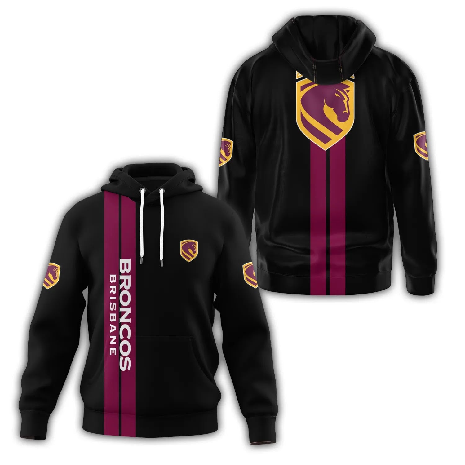 Brisbane Broncos Hoodie SC013