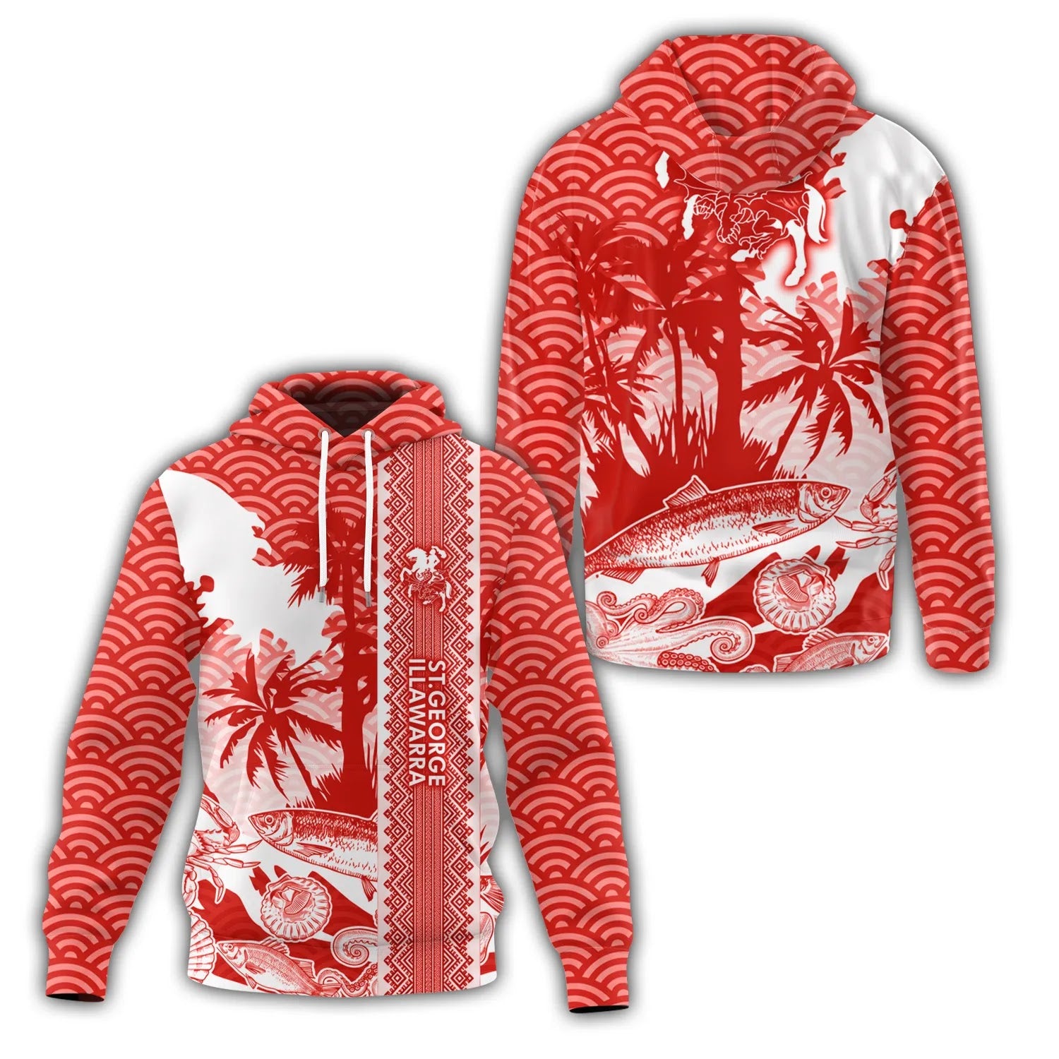 St George Illawarra Dragons Hoodie SHW038