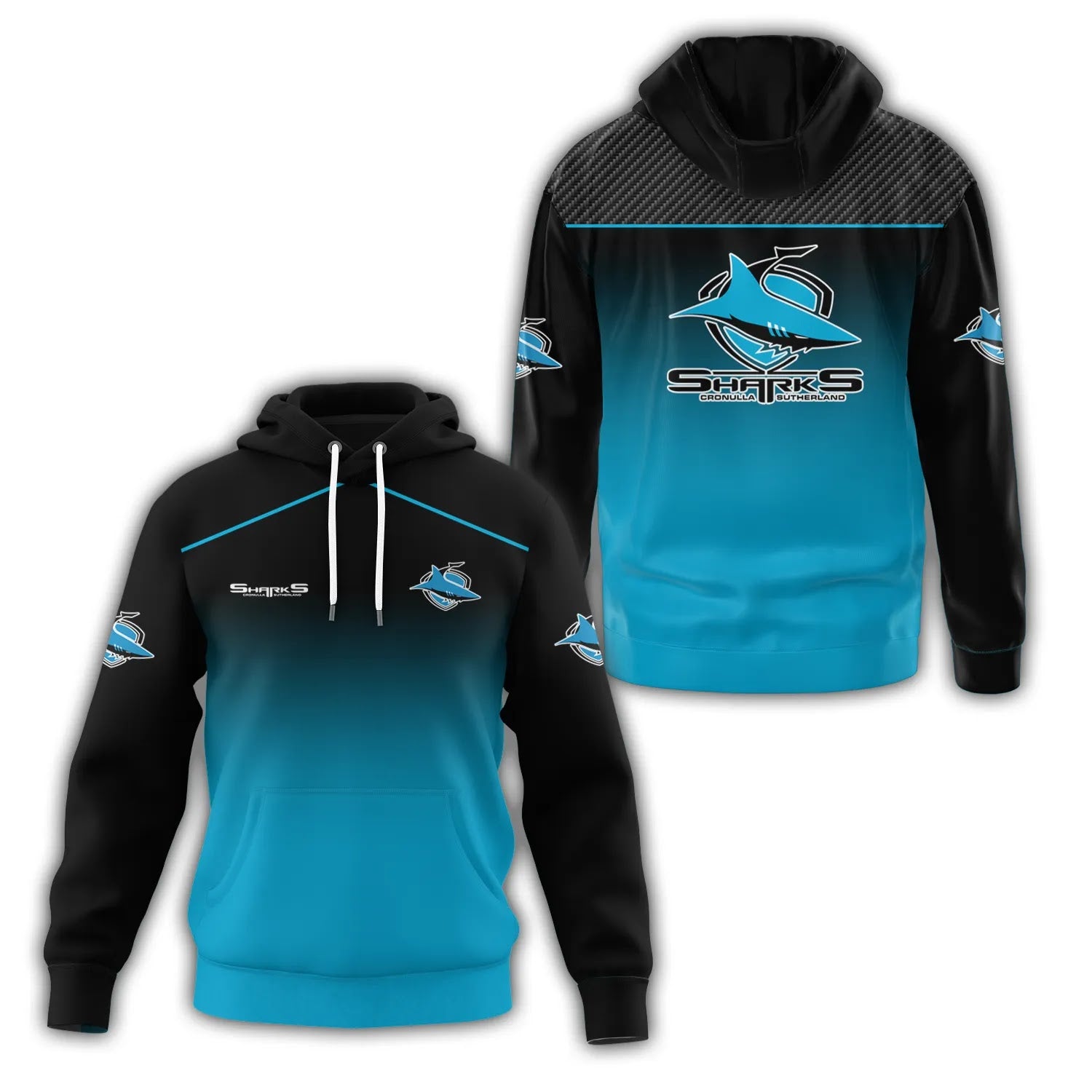 Cronulla-Sutherland Sharks Hoodie SC001