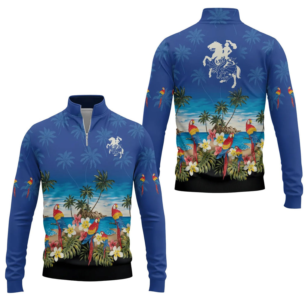 St George Illawarra Dragons Quarter-zip Pullover SHW005