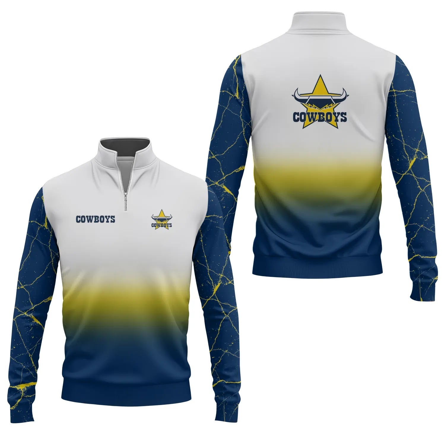 North Queensland Cowboys Quarter-zip Pullover SC120