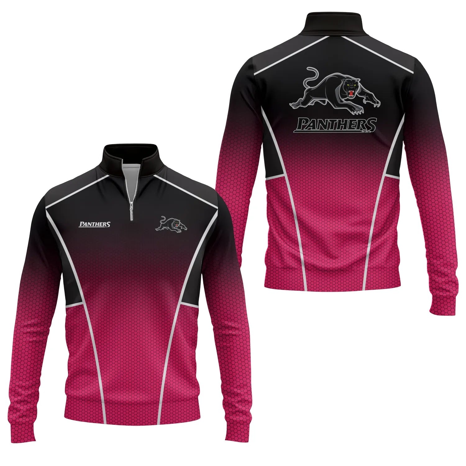 Penrith Panthers Quarter-zip Pullover SC019