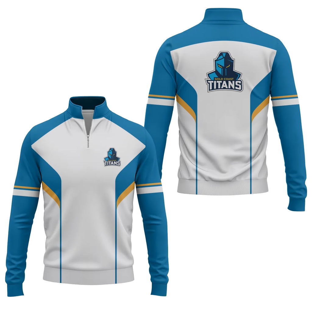 Gold Coast Titans Quarter-zip Pullover SC113