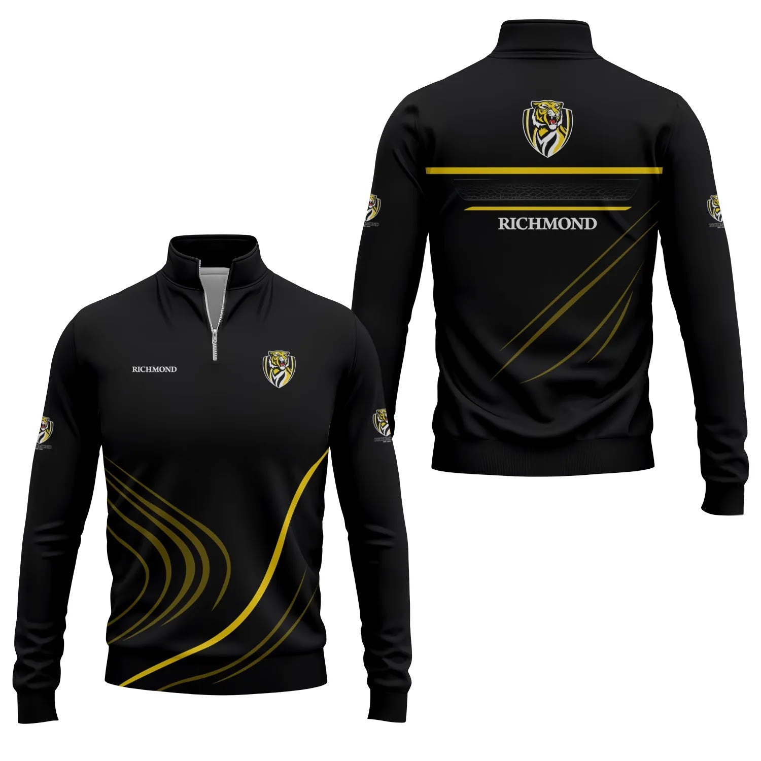 Richmond Tigers Quarter-zip Pullover SC024