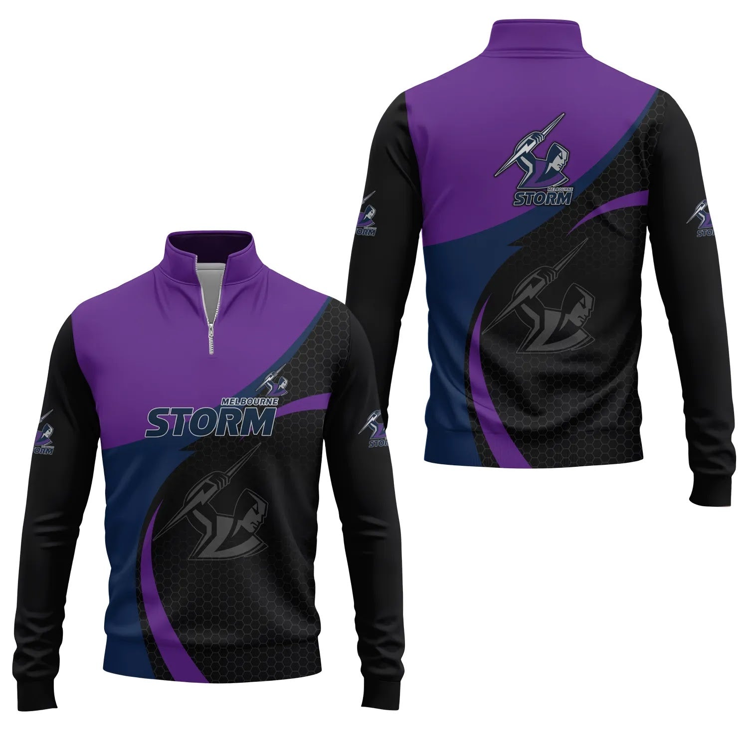 Melbourne Storm Quarter-zip Pullover SC002