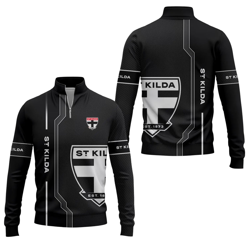 St Kilda Saints Quarter-zip Pullover SC042