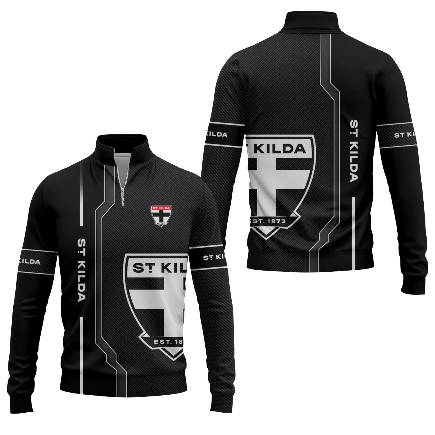 St Kilda Saints Quarter-zip Pullover SC042