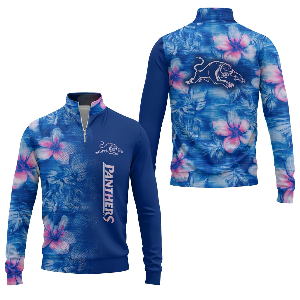 Penrith Panthers Quarter-zip Pullover SHW057