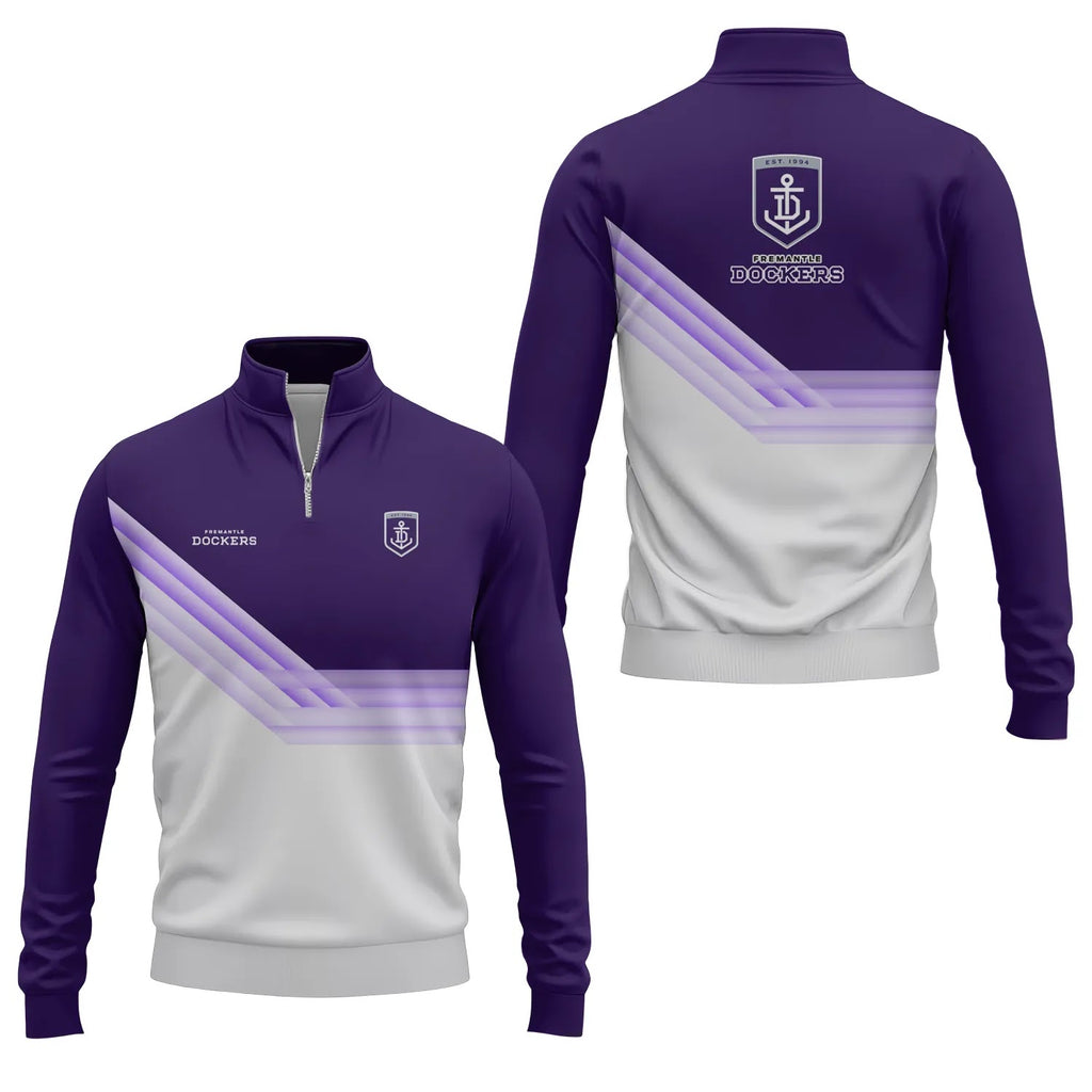 Fremantle Dockers Quarter-zip Pullover SC106
