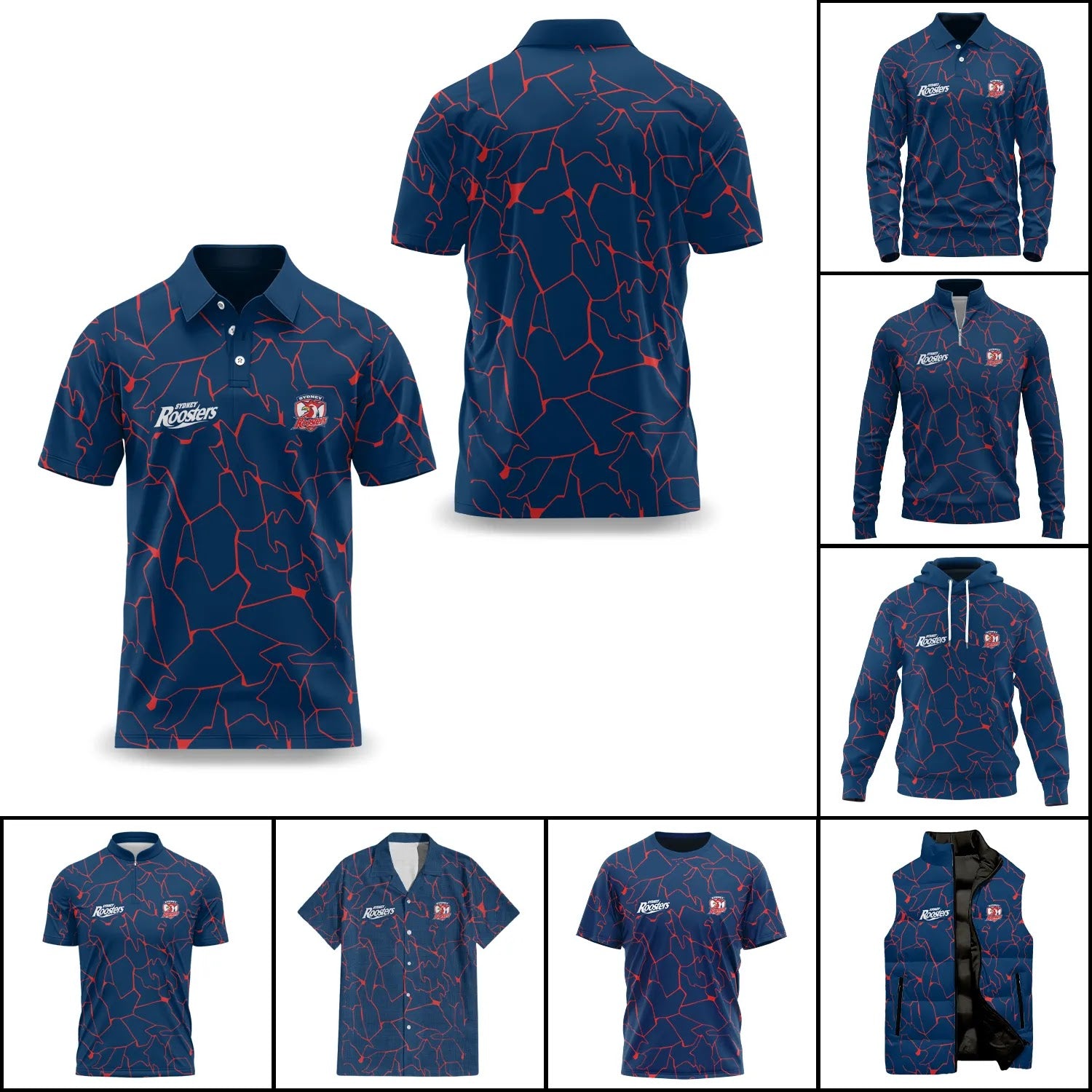 Sydney Roosters Apparels SC103