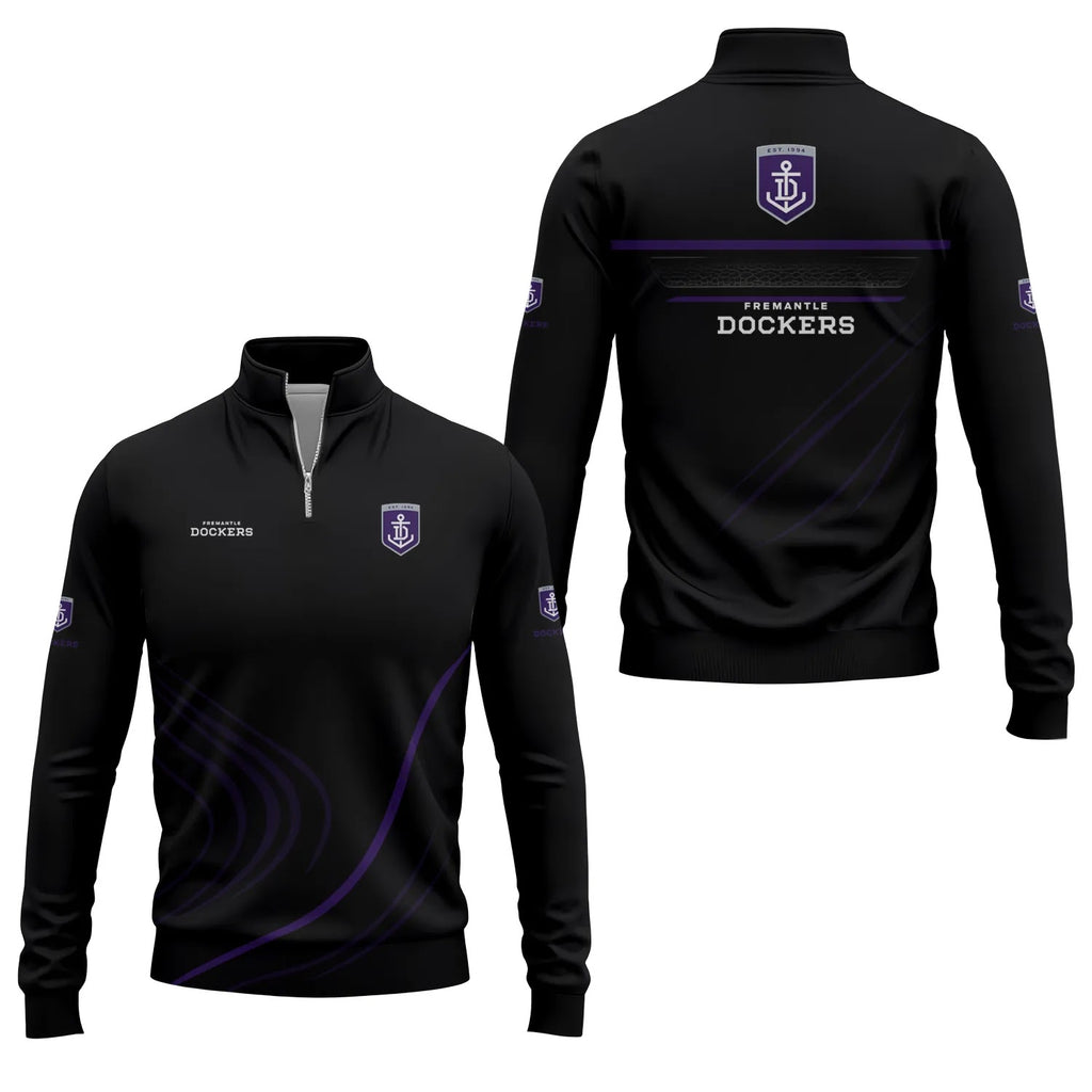 Fremantle Dockers Quarter-zip Pullover SC024