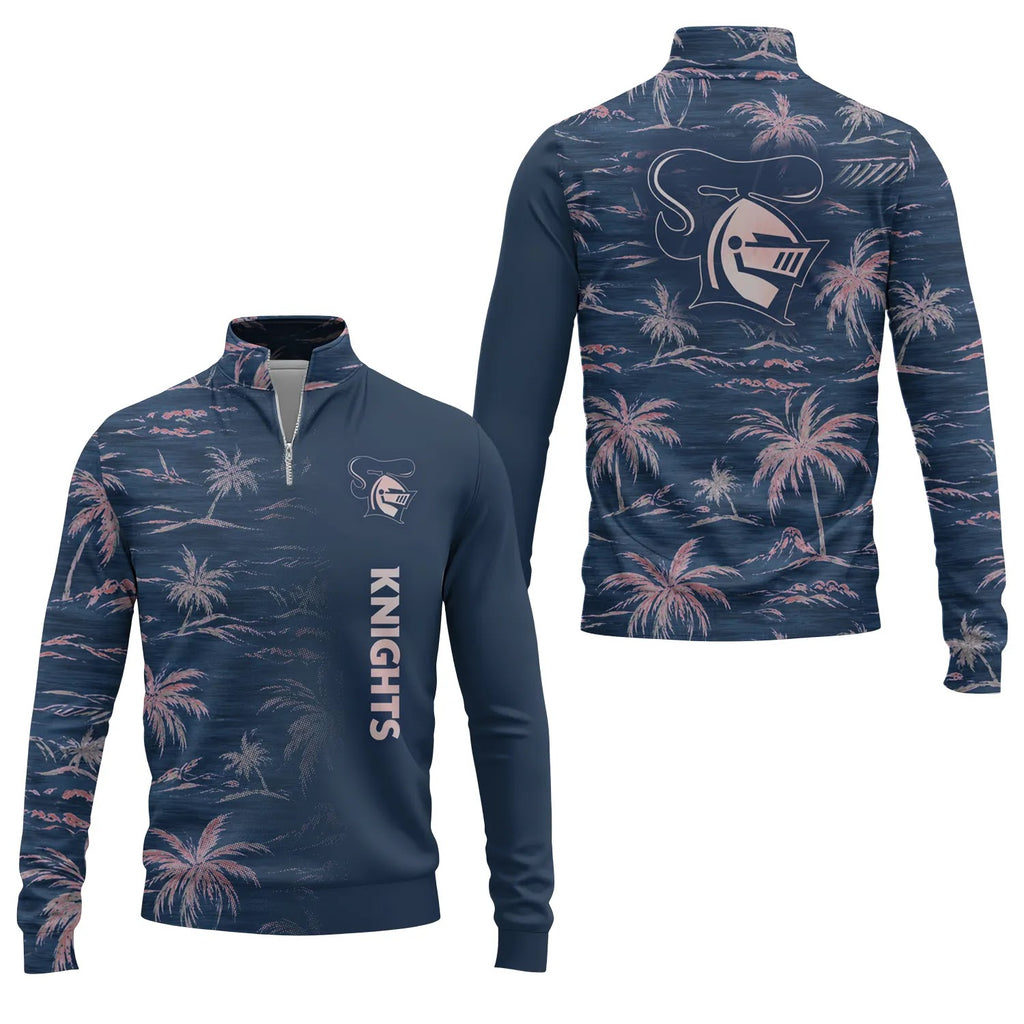 Newcastle Knights Quarter-zip Pullover SHW013