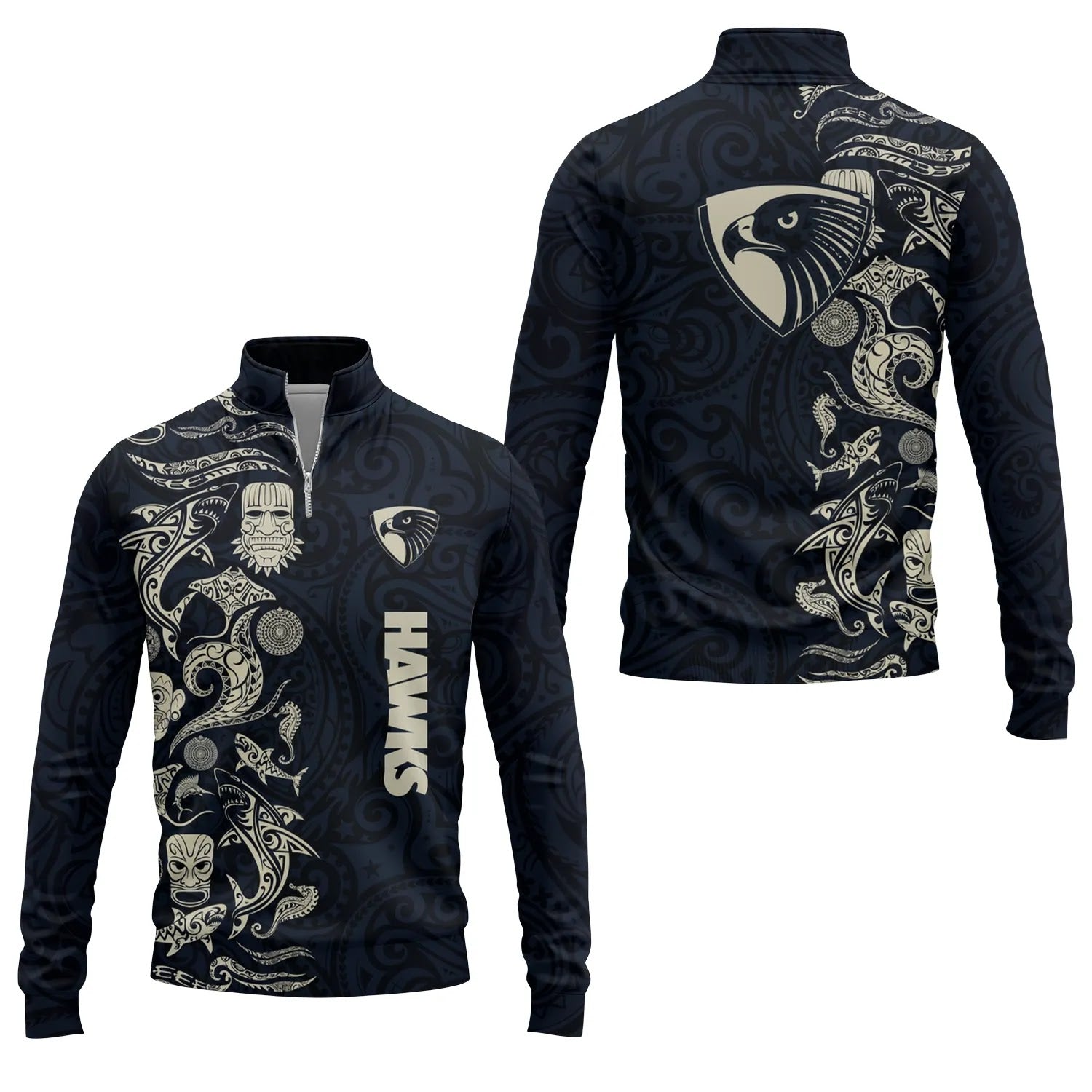 Hawthorn Hawks Quarter-zip Pullover SHW033