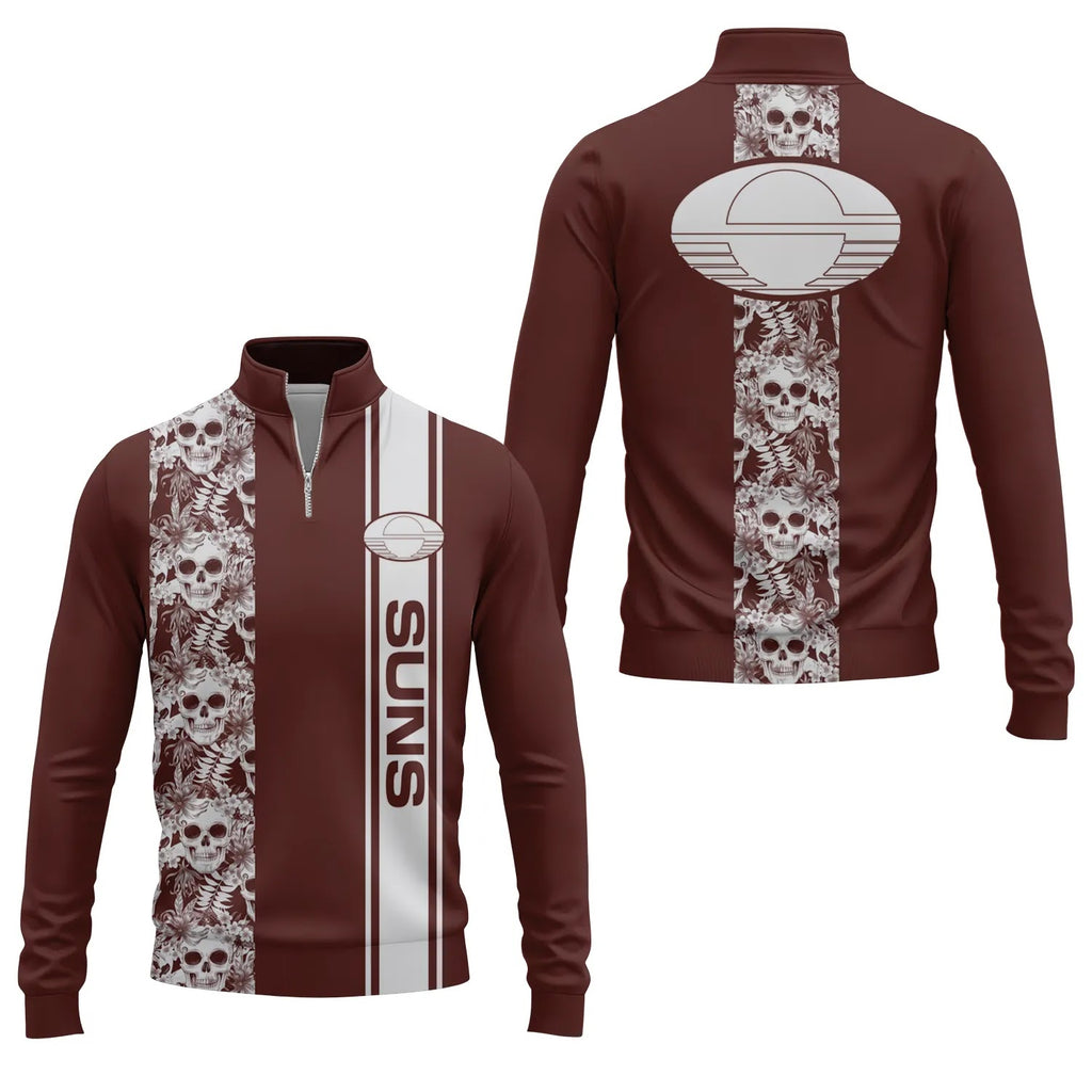 Gold Coast Suns Quarter-zip Pullover SHW042