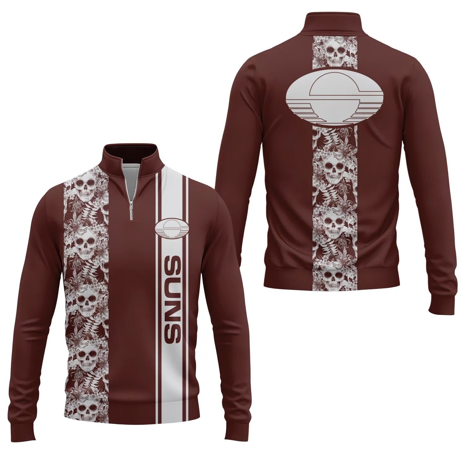 Gold Coast Suns Quarter-zip Pullover SHW042