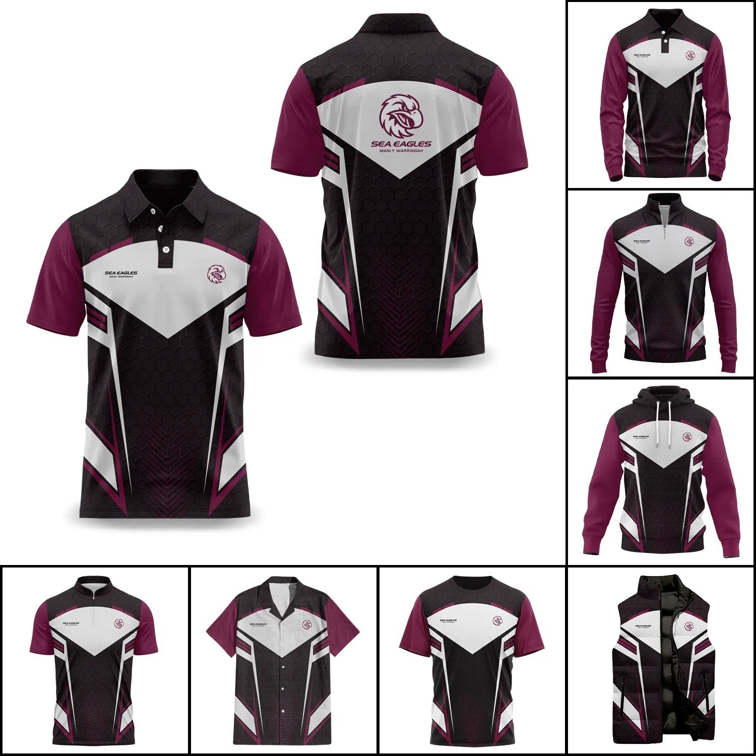 Manly Warringah Sea Eagles Apparels SC033
