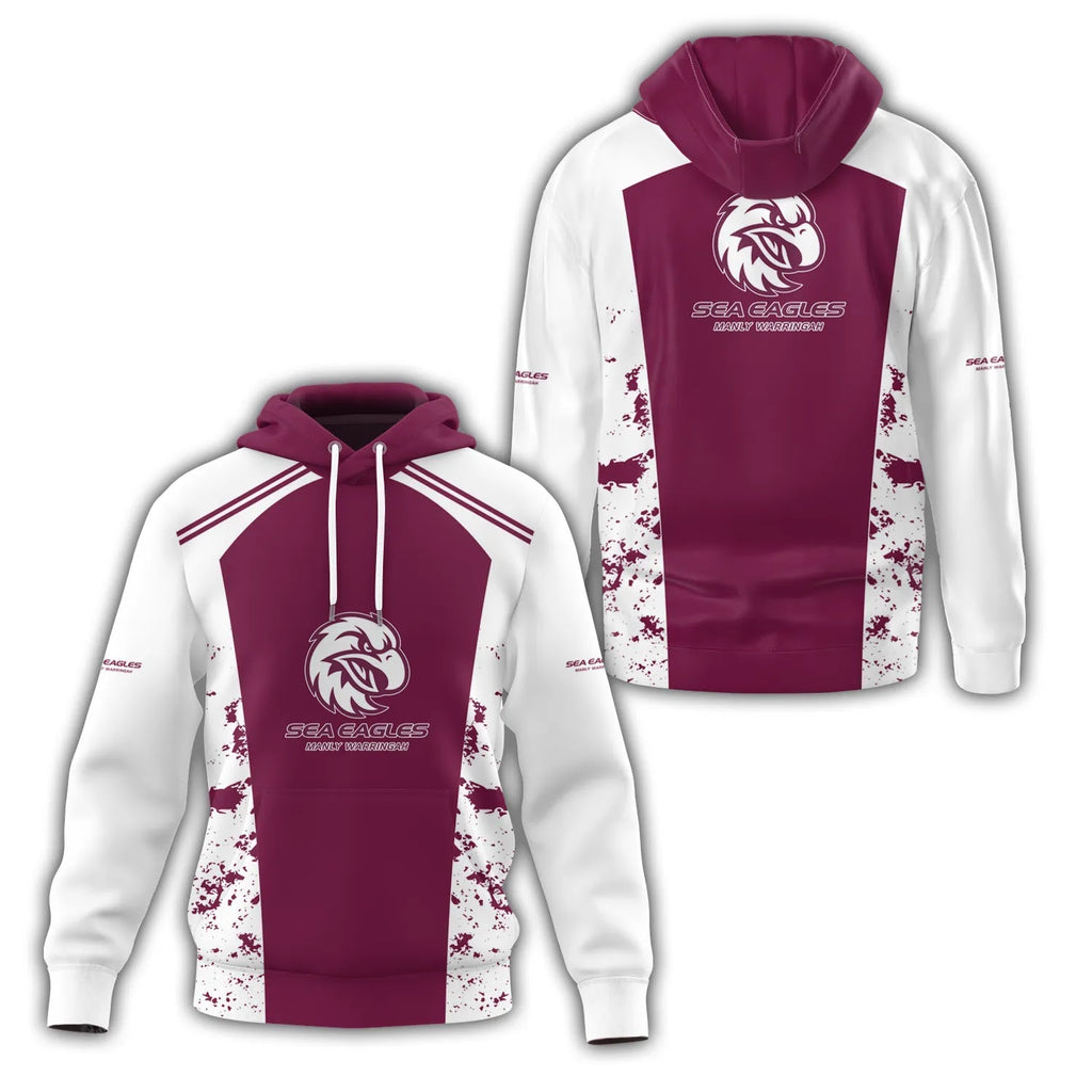 Manly Warringah Sea Eagles Hoodie SC089