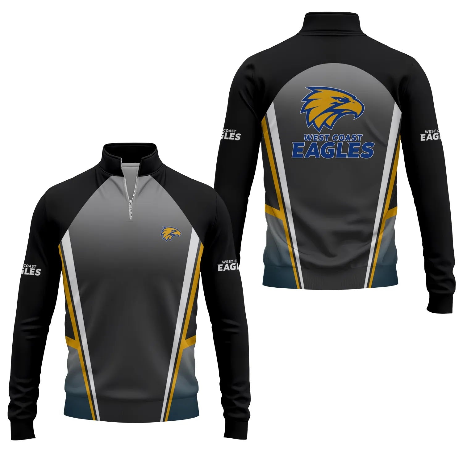 West Coast Eagles Quarter-zip Pullover SC037
