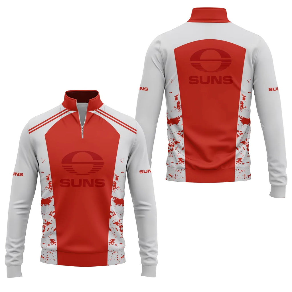 Gold Coast Suns Quarter-zip Pullover SC089