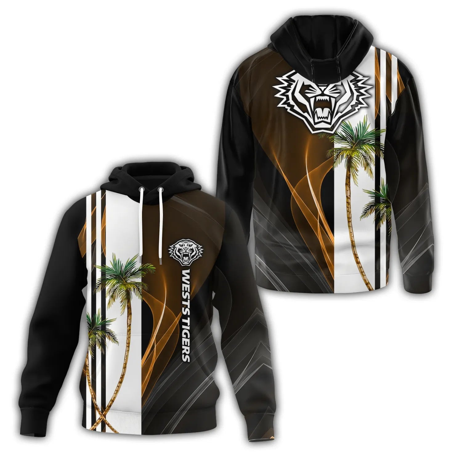 Wests Tigers Hoodie SHW036