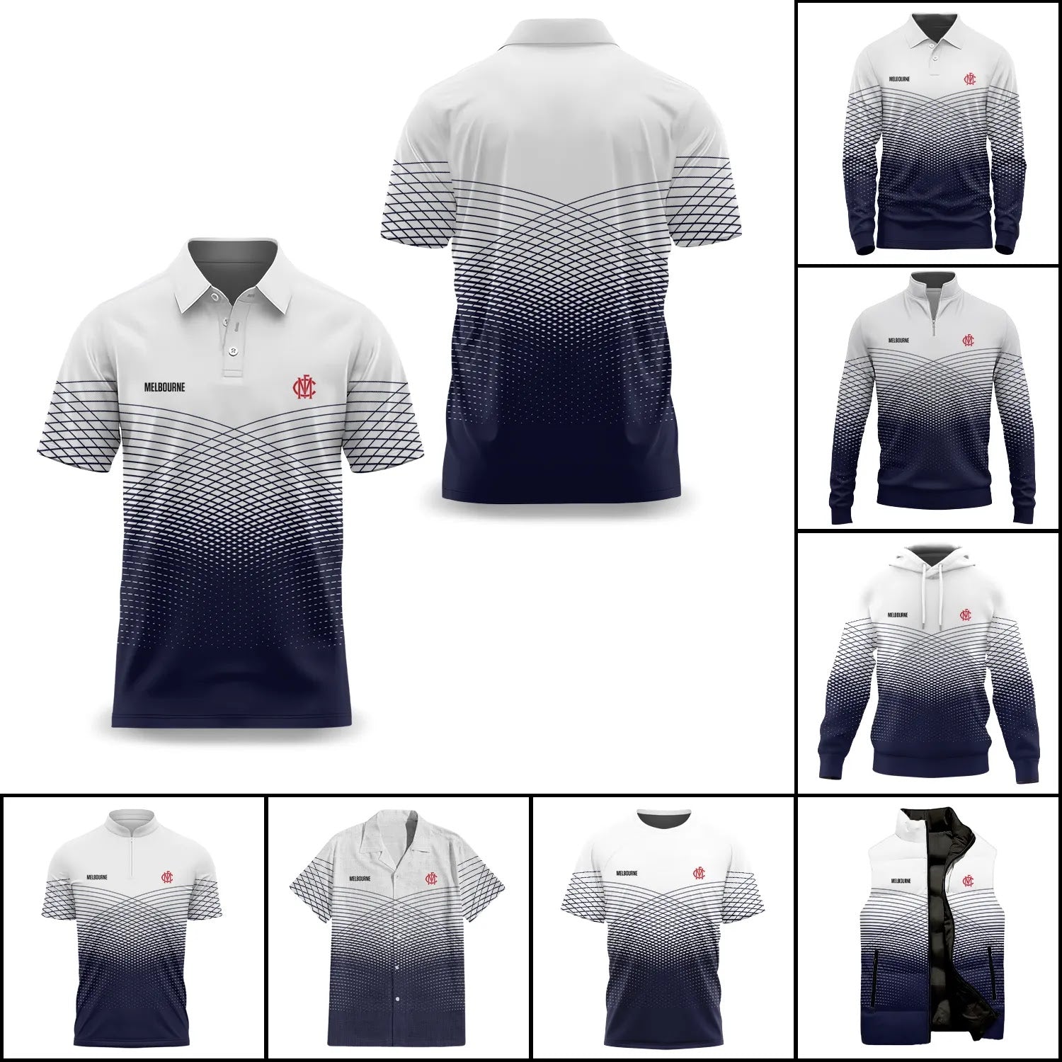 Melbourne Demons Apparels SC109