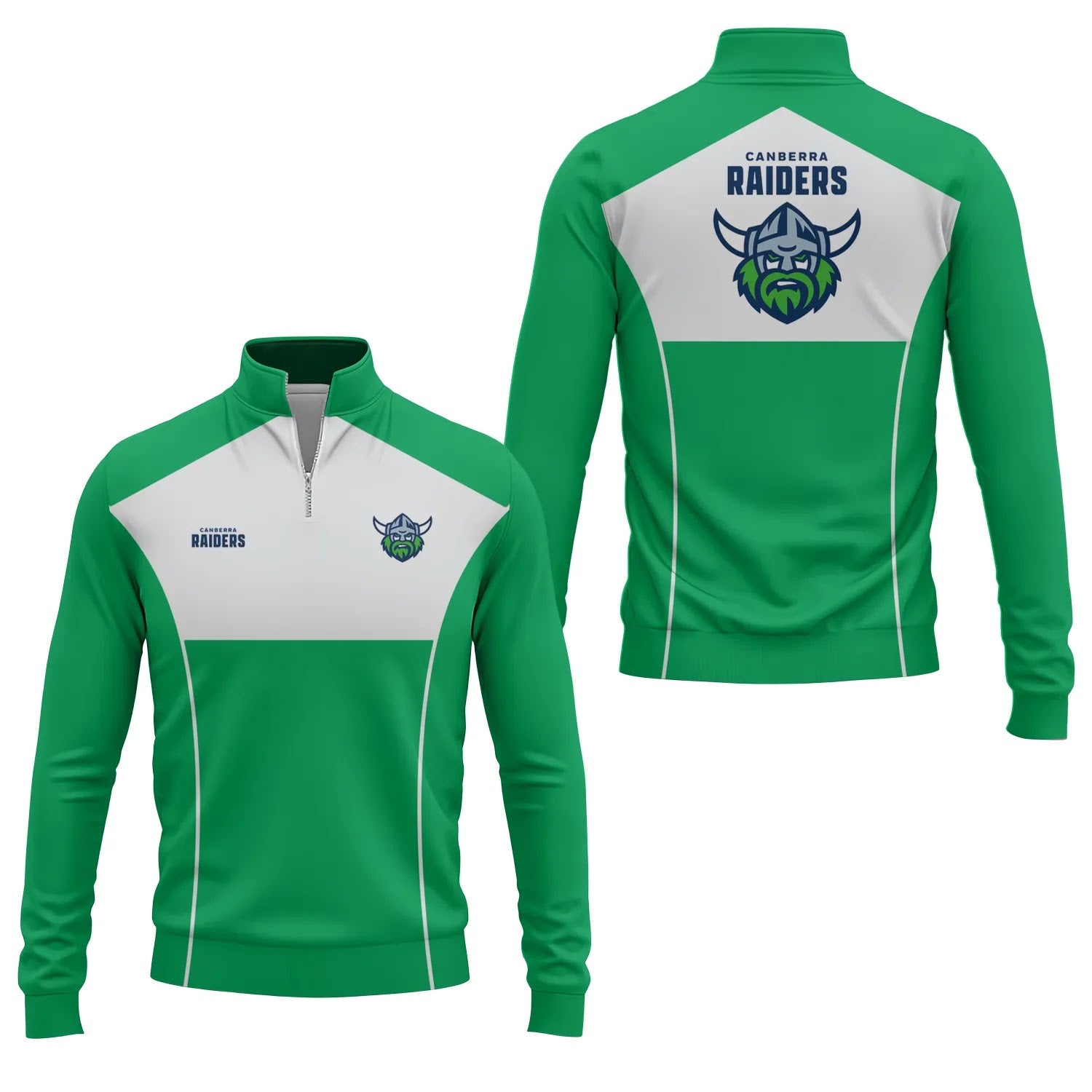Canberra Raiders Quarter-zip Pullover SC028