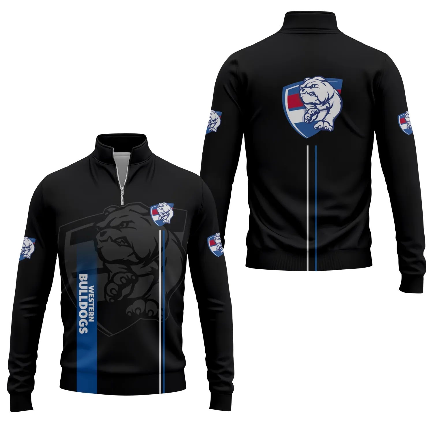 Western Bulldogs Quarter-zip Pullover SC077