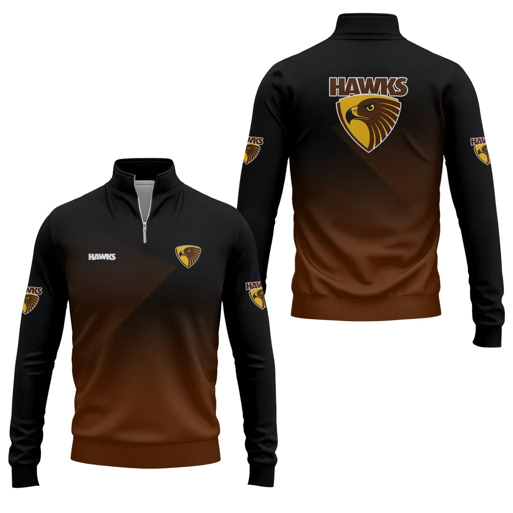 Hawthorn Hawks Quarter-zip Pullover SC012