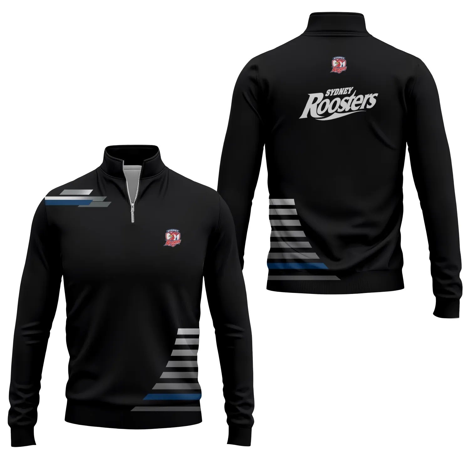 Sydney Roosters Quarter-zip Pullover SC034