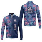 North Melbourne Kangaroos Quarter-zip Pullover SHW054