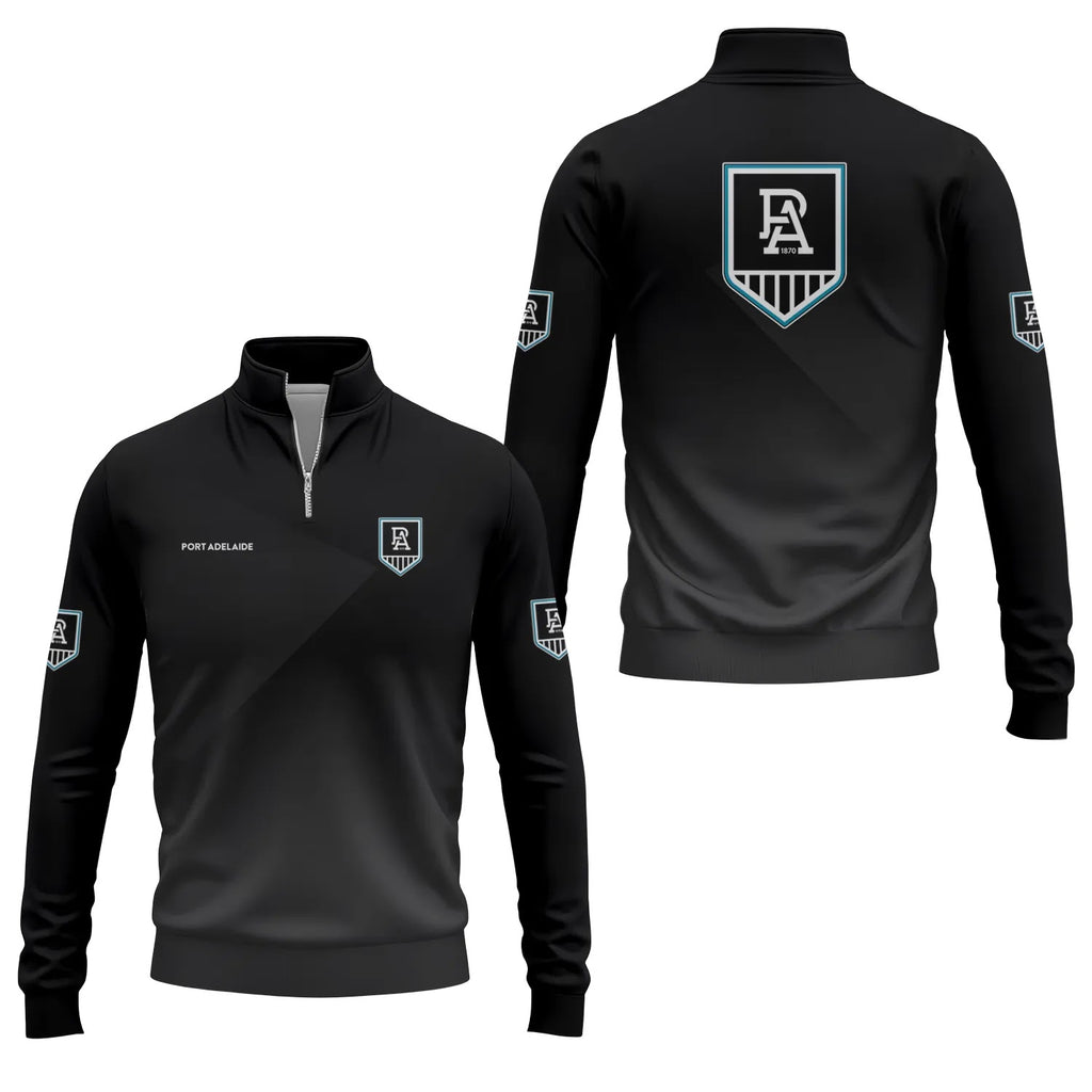 Port Adelaide Power Quarter-zip Pullover SC012