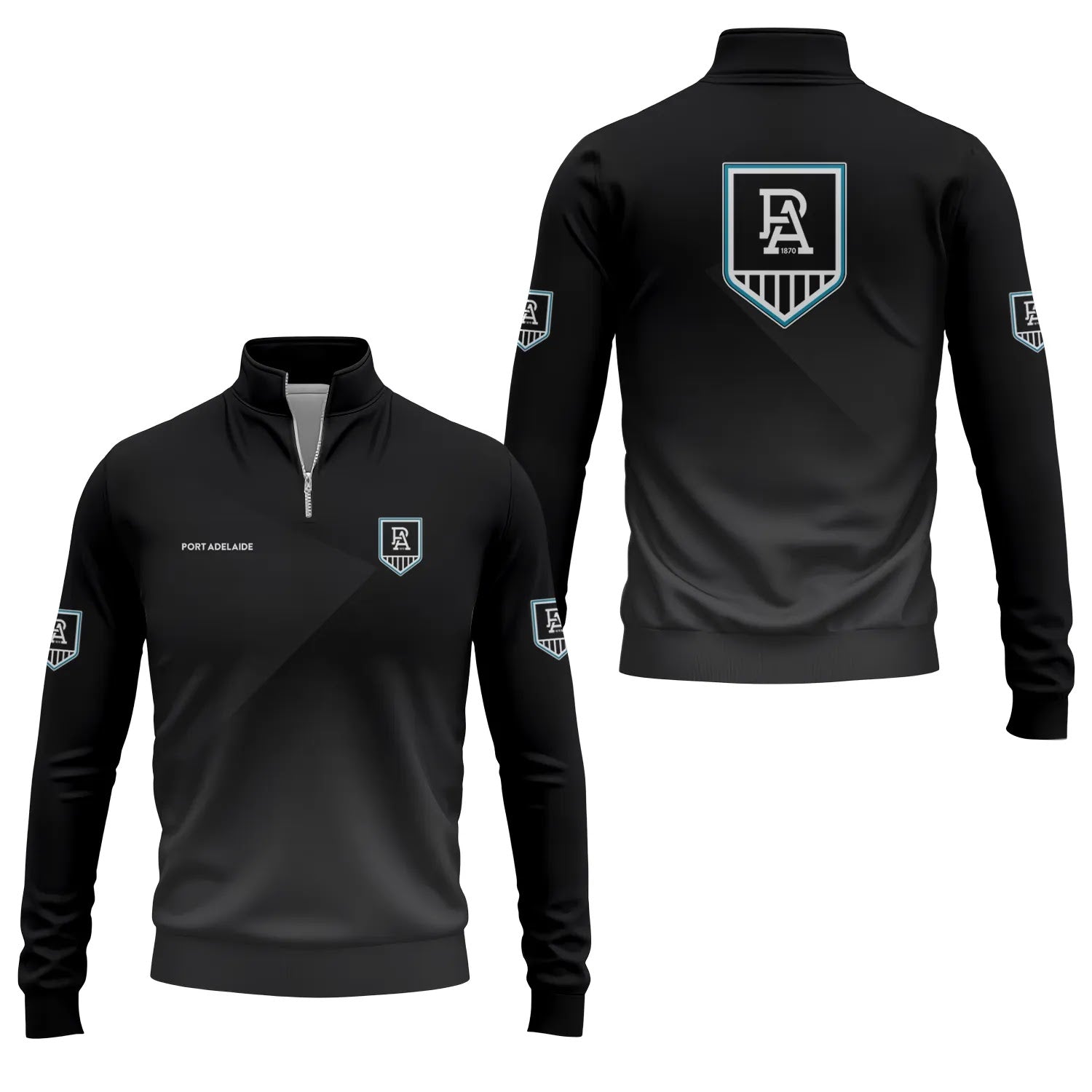 Port Adelaide Power Quarter-zip Pullover SC012